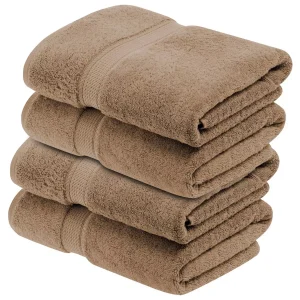 Luxury Cotton Heavyweight Ultra-Plush Towel Set by Blue Nile Mills